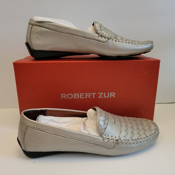 Robert Zur Shoes Robert Zur Petra 1m Luggage Woven Leather Comfort